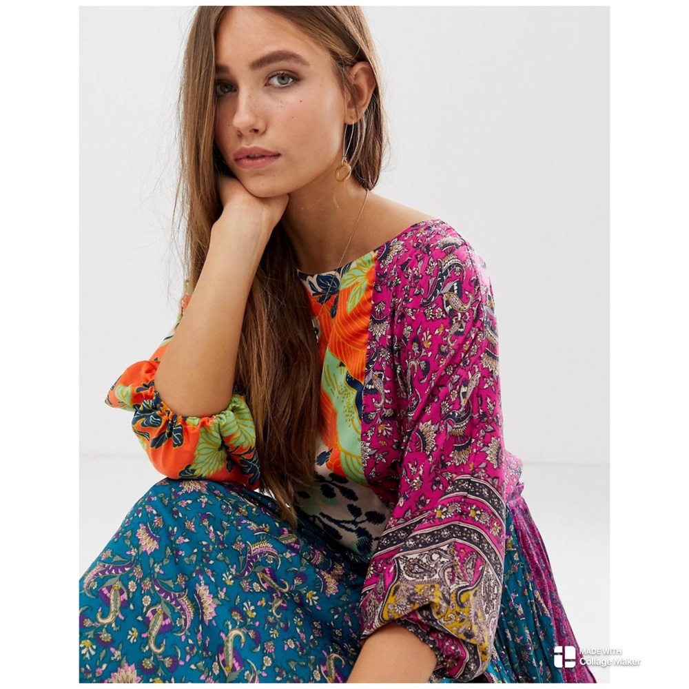 Free People Green What You Want Maxi Dress Size L (oversized) - Picture 6 of 15